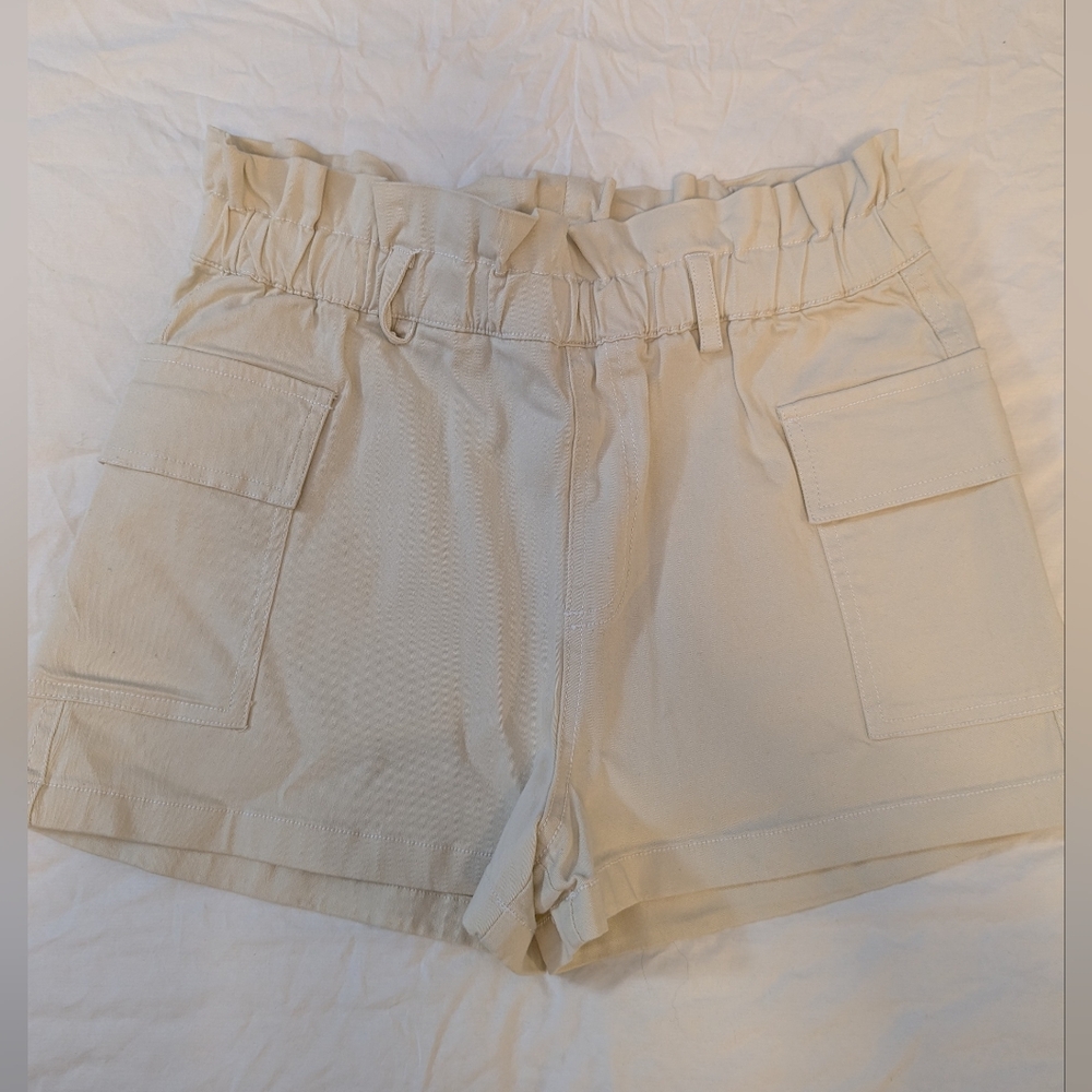 NWT No Comment Paperbag Shorts